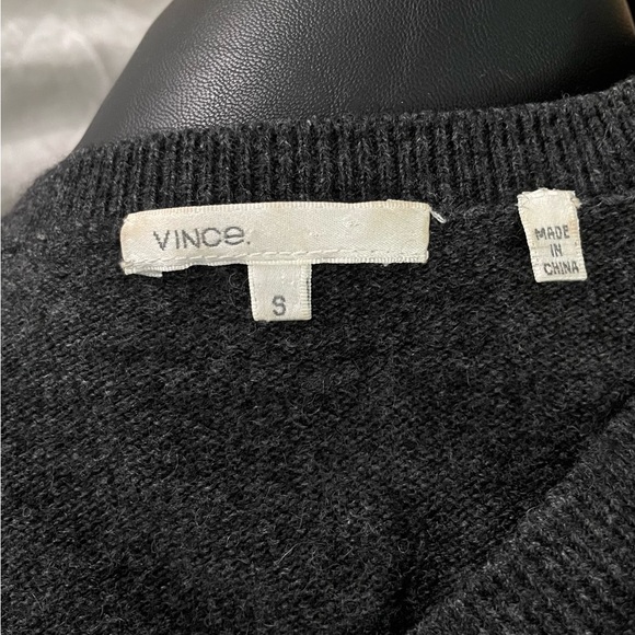 VINCE grey cashmere sweater dress - Picture 3 of 5